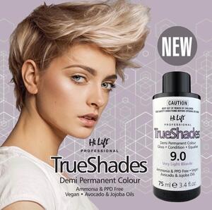 ✨ TRUESHADES ✨
Hi Lifts brand new Demi permanent range is available NOW at wholesalers Australia wide

RESTORES CONDITION & ADDS SHINE ✨
AMMONIA & PPD FREE 🙏🏻
VEGAN 🍃
AVOCADO & JOJOBA OILS🥑
FAST EASY APPLICATION ⏰