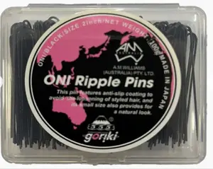 555 2 inch Oni Ripple Roller Pins Black