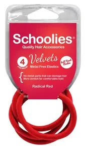 Velvets 4Pc Radical Red