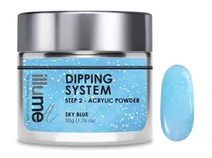 Illume Dipping Powder - Sky Blue 50gm