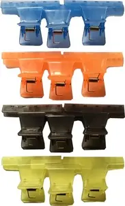 Small Buterfly Clips Coloured