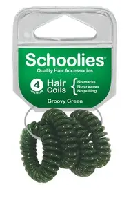 Schoolies Hairs Coil s4pc- Green