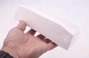 White Non Woven Wax Strips 100