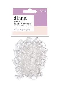 Hair Elastics - 12mm Clear(250)
