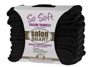 So Soft Micro Fibre Towels - Black